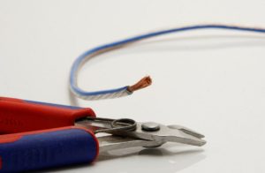 pliers and cable